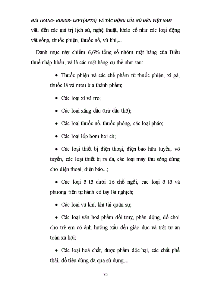 image for page CEPT AFTA VÀ TÁC ĐỘNG CỦA NÓ ĐỐI VỚI VN