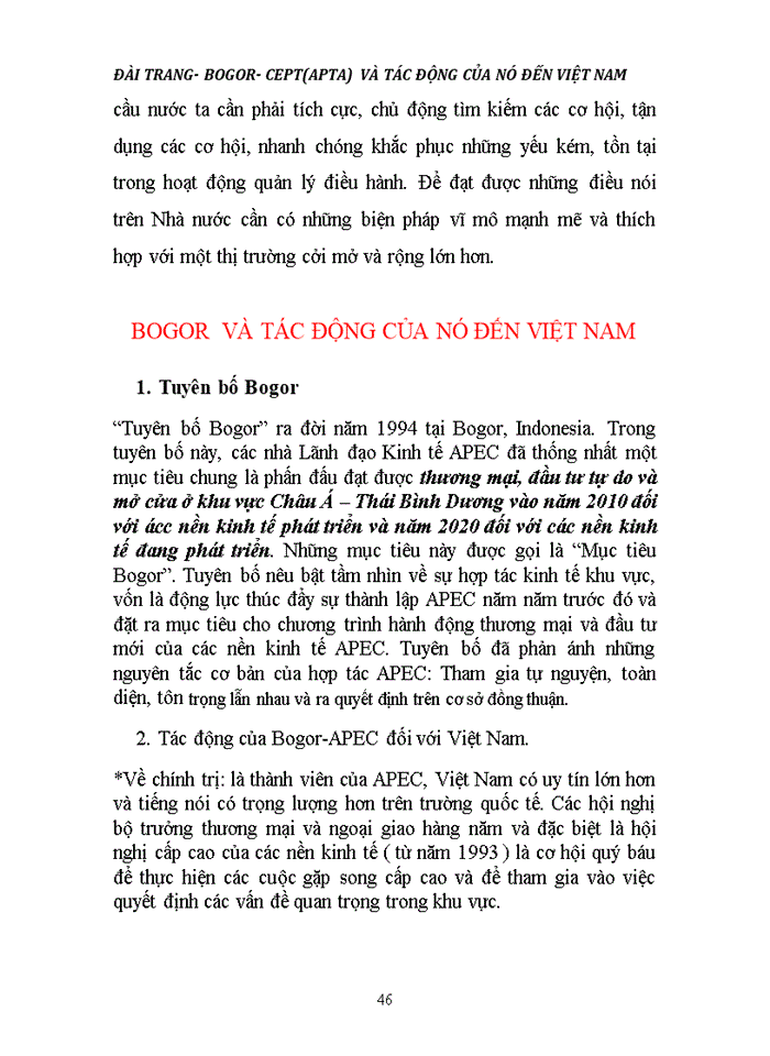 image for page CEPT AFTA VÀ TÁC ĐỘNG CỦA NÓ ĐỐI VỚI VN