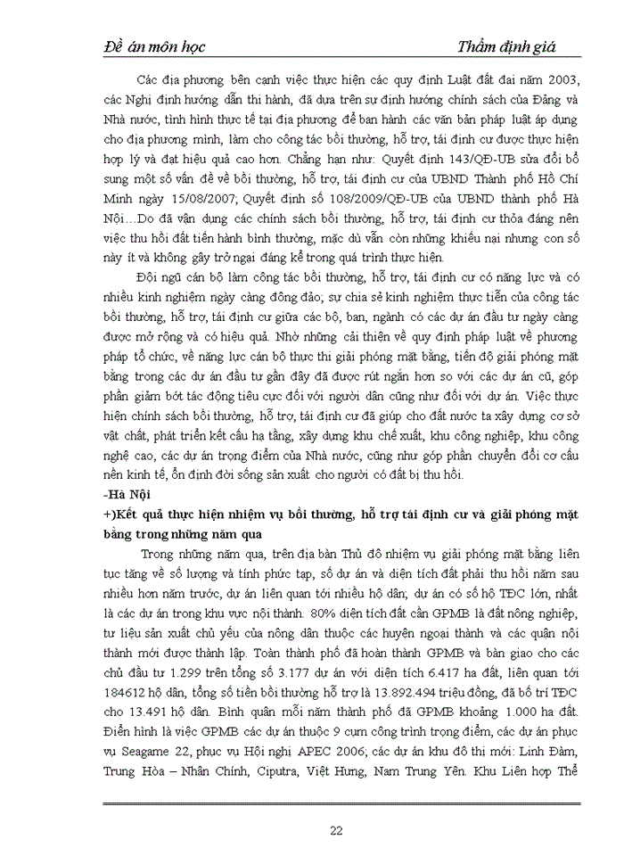 image for page Xác định giá trị bất động sản khi bồi thường giải phóng mặt bằng thực trạng đền bù giải phóng trên địa bàn quận Hai Bà Trưng Hà Nội