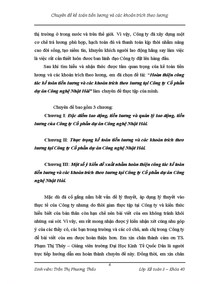 image for page Hoàn thiện công tác kế toán tiền lương và các khoản trích theo lương tại Công ty Cổ phần dự án Công nghệ Nhật Hải