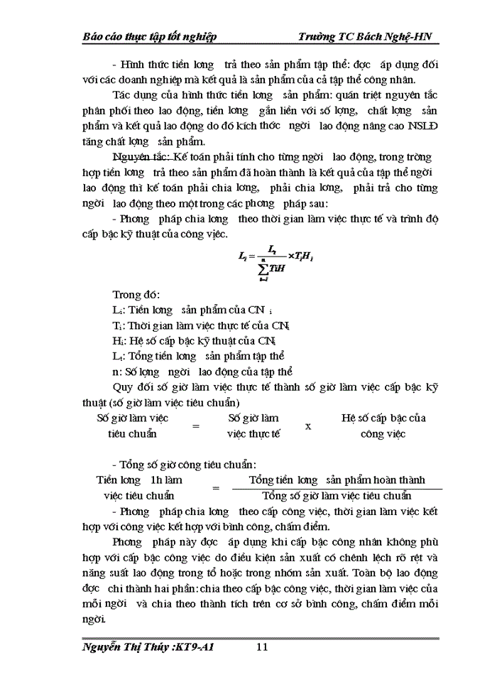 image for page Kế toán tiền lương và các khoản trích theo lương tại Công ty Trách nhiệm hữu hạn sản xuất và đầu tư thương mại Nhật Quang