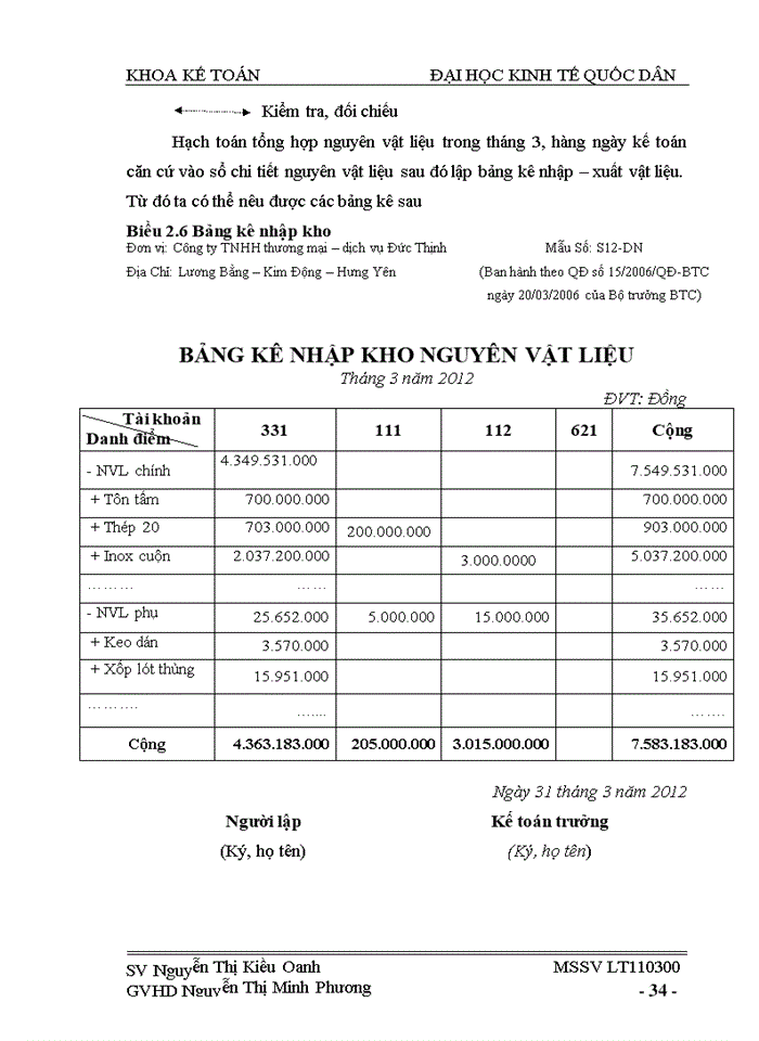 image for page Hoàn Thiện Kế Toán NVL