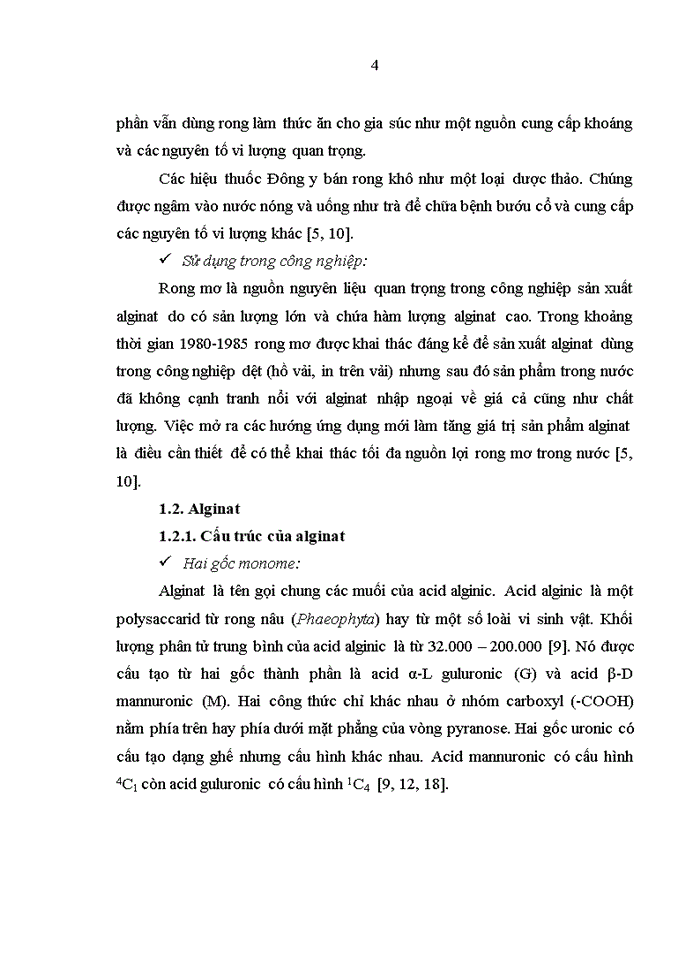 image for page Khảo sát điều kiện chiết tách alginat từ rong mơ