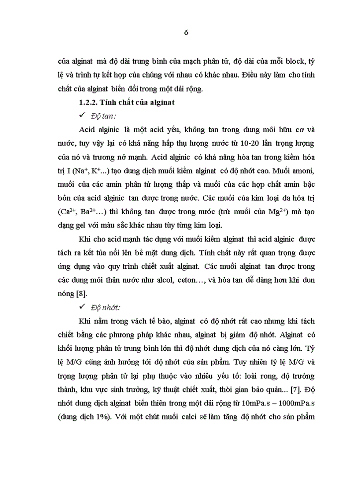 image for page Khảo sát điều kiện chiết tách alginat từ rong mơ