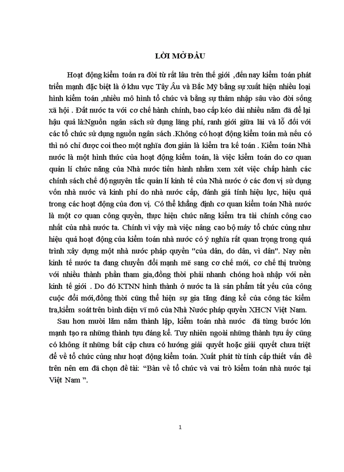 image for page Bàn về tổ chức và vai trò kiểm toán nhà nước tại Việt Nam