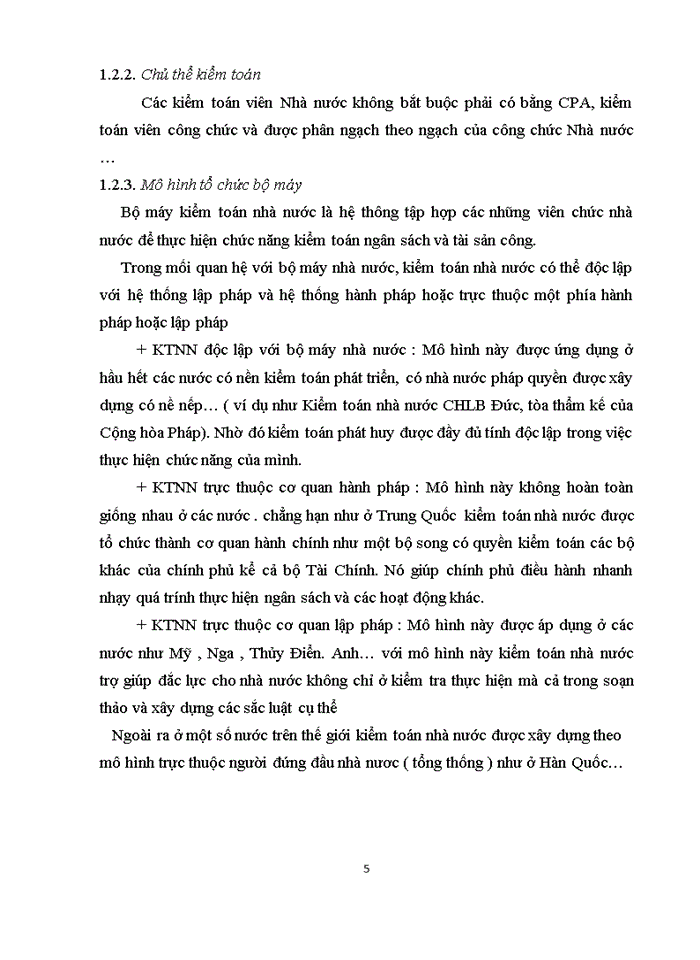 image for page Bàn về tổ chức và vai trò kiểm toán nhà nước tại Việt Nam