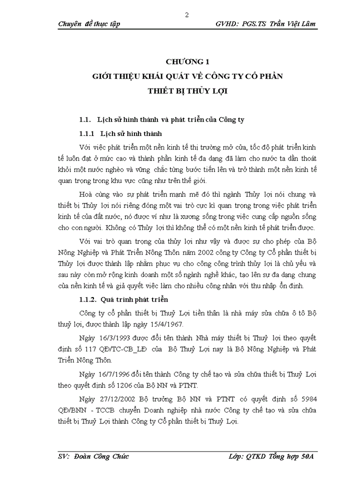 image for page Nâng cao hiệu quả sử dụng vốn tại Công ty cổ phần thiết bị Thủy lợi