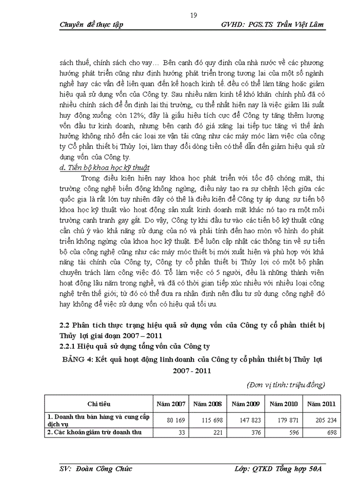 image for page Nâng cao hiệu quả sử dụng vốn tại Công ty cổ phần thiết bị Thủy lợi