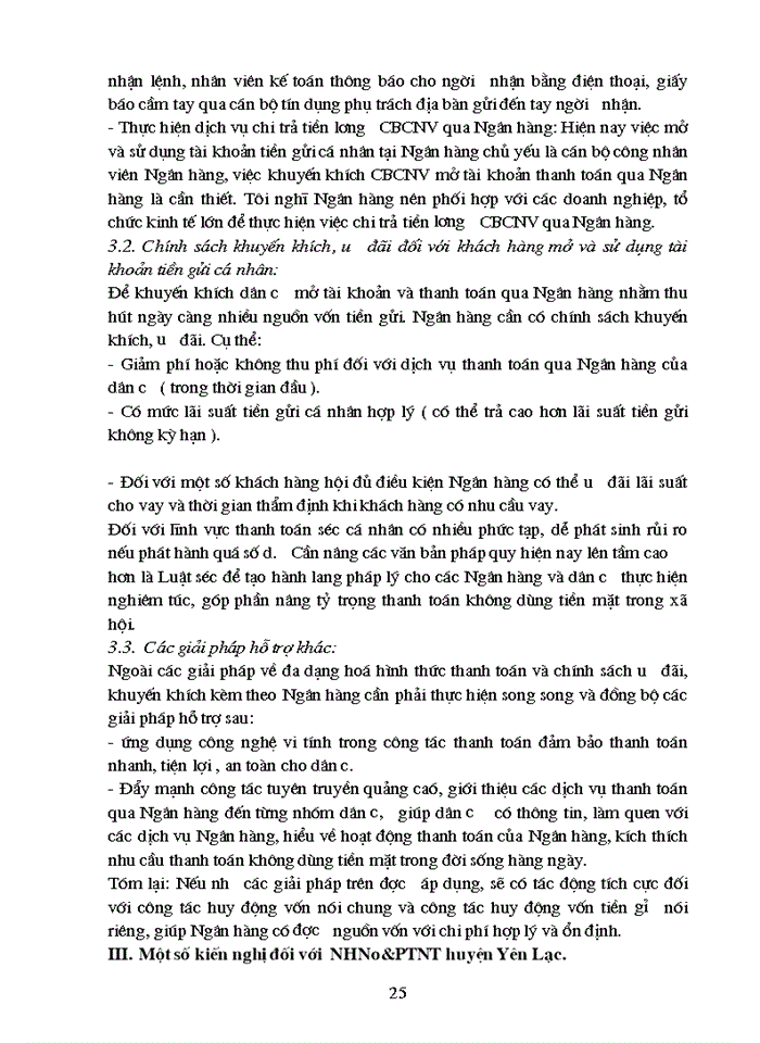 image for page MỘT SỐ GIẢI PHÁP NHẰM NÂNG CAO HIỆU QUẢ CÔNG TÁC HUY ĐỘNG VỐN THÔNG QUA TÀI KHOẢN TIỀN GỬI TẠI ngân HàNG NỤNG NGHIỆP Và phát TRIỂN NỤNG THỤN HUYỆN YÊN LẠC TỈNH VĨNH PHÚC