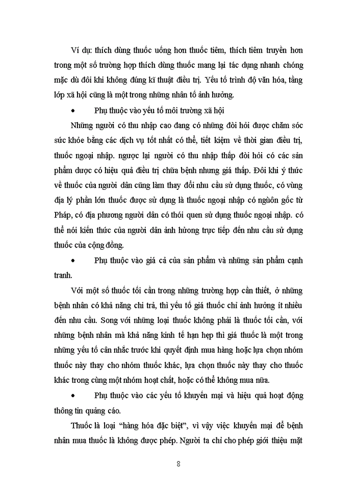 image for page Những yếu tố ảnh hưởng đến sự hình thành và vận động của giá thuốc tân duợc trên thị trường Việt Nam trong giai đoạn hiện nay