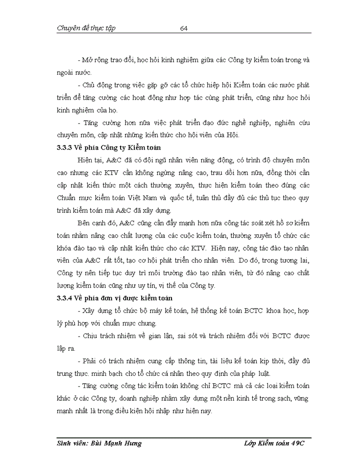 image for page Vận dụng quy trình kiểm toán vào kiểm toán khoản mục doanh thu trong kiểm toán Báo cáo tài chính tại công ty Trách nhiệm hữu hạn kiểm toán và tư vấn thực hiện