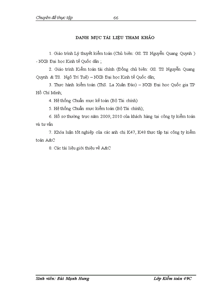 image for page Vận dụng quy trình kiểm toán vào kiểm toán khoản mục doanh thu trong kiểm toán Báo cáo tài chính tại công ty Trách nhiệm hữu hạn kiểm toán và tư vấn thực hiện