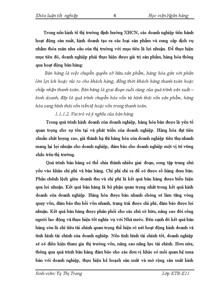 image for page Hoàn thiện kế toán bán hàng và xác định kết quả bán hàng tại Công ty Cổ phần Khai Sơn