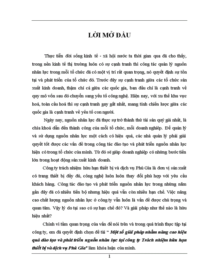 image for page Một số giải pháp nhằm nâng cao hiệu quả đào tạo và phát triển nguồn nhân lực tại công ty Trách nhiệm hữu hạn thiết bị và dịch vụ Phú Gia