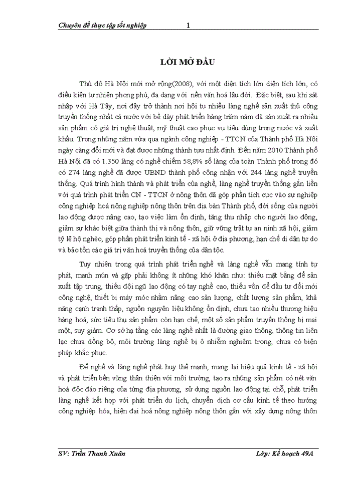 image for page Thực trạng và giải pháp phát triển làng nghề trên địa bàn thành phố Hà Nội