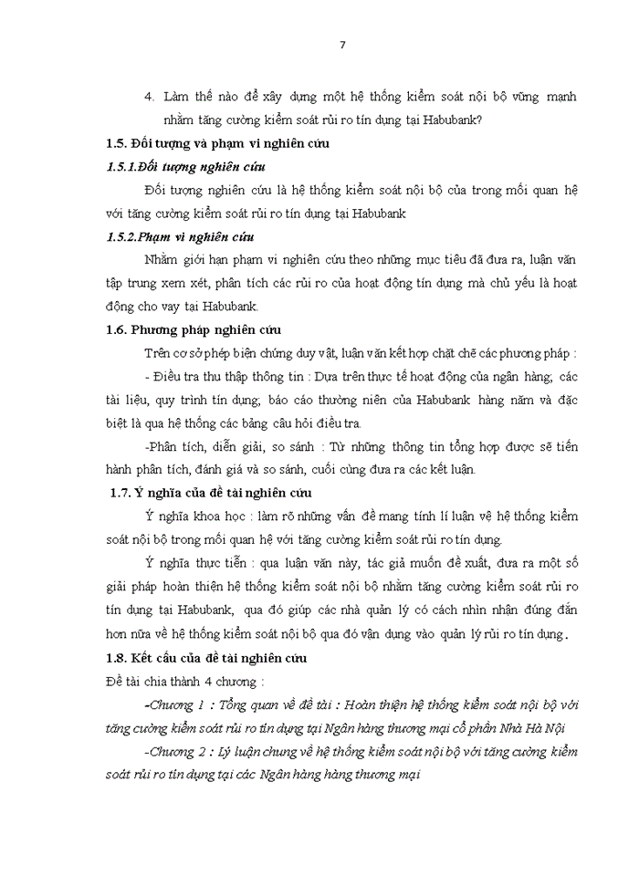image for page HOÀN THIỆN HỆ THỐNG KIỂM SOÁT NỘI BỘ VỚI TĂNG CƯỜNG KIỂM SOÁT RỦI RO TÍN DỤNG TẠI NGÂN HÀNG THƯƠNG MẠI CỔ PHẦN NHÀ HÀ NỘI