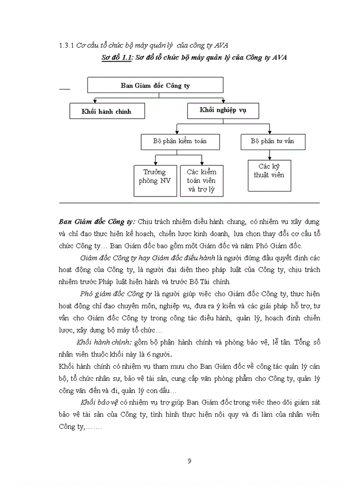 image for page Đặc điểm tổ chức kiểm toán của Công ty Trách nhiệm hữu hạn Tư vấn Kế toán và Kiểm toán Việt Nam