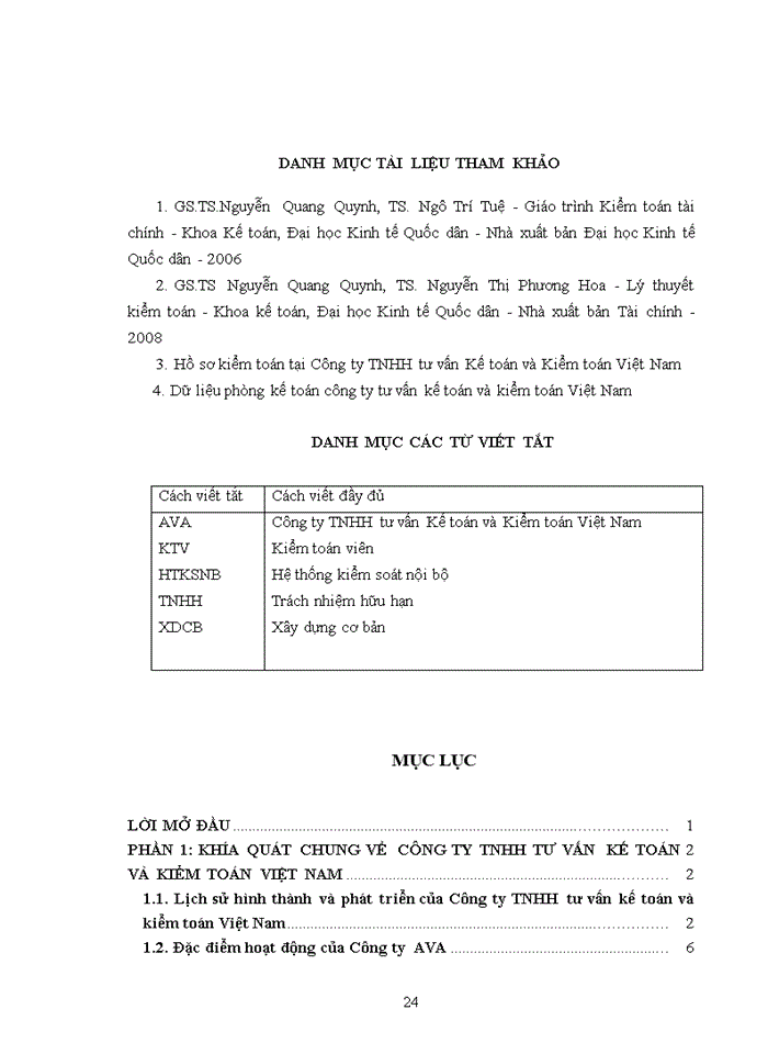 image for page Đặc điểm tổ chức kiểm toán của Công ty Trách nhiệm hữu hạn Tư vấn Kế toán và Kiểm toán Việt Nam