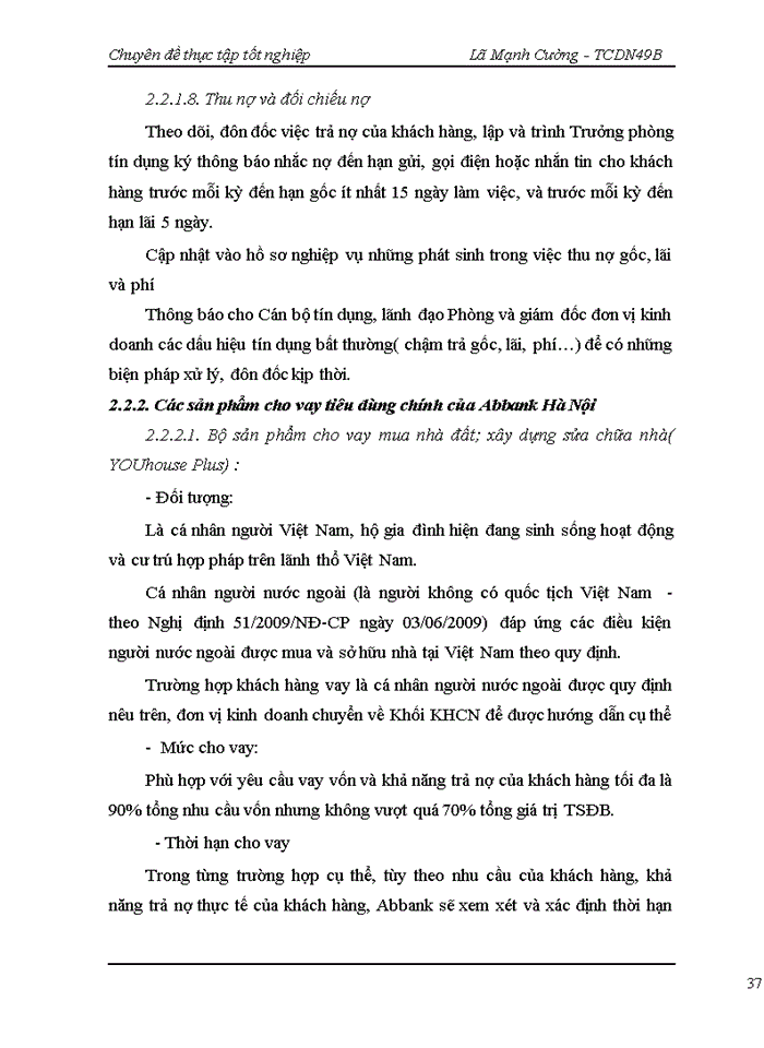 image for page Hoạt động cho vay tiêu dùng tại ngân hàng thương mại cổ phần An Bình Chi nhánh Hà Nội