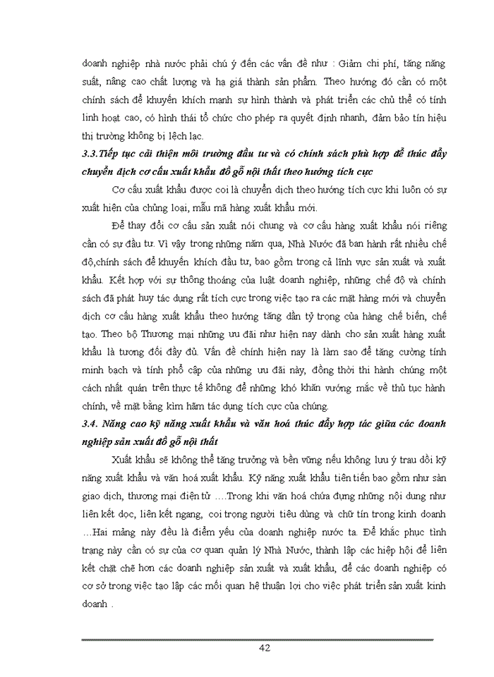 image for page Giải pháp thúc đẩy hoạt động xuất nhập khẩu đồ gỗ nội thất của công ty cổ phần Đại Châu
