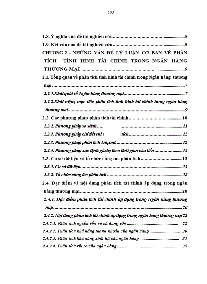 image for page Hoàn thiện phân tích tình hình tài chính tại Ngân hàng Thương mại Cổ phần Kỹ Thương Việt Nam Techcombank