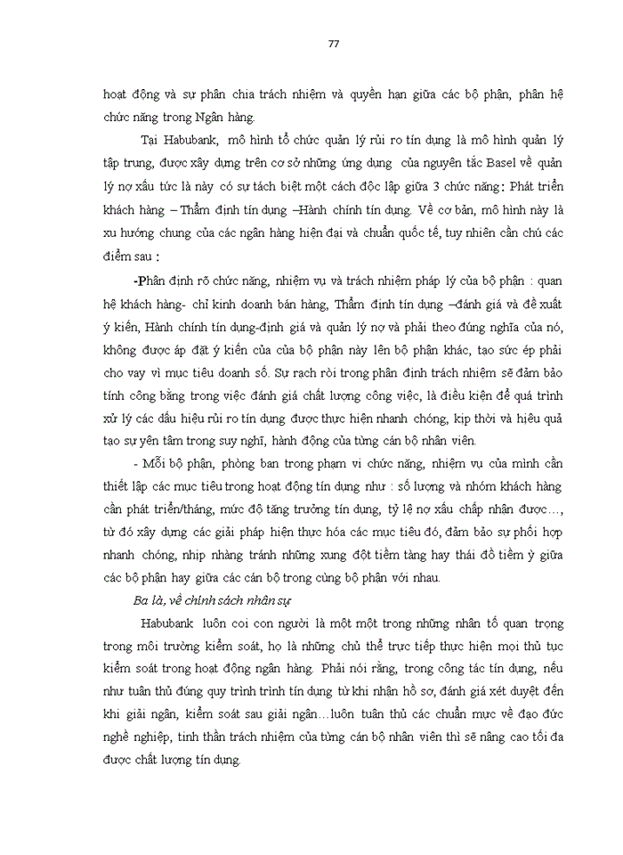 image for page Ths Hoàn thiện hệ thống kiểm soát nội bộ với tăng cường kiểm soát rủi ro tín dụng tại Ngân hàng Thương mại cổ phần Nhà Hà Nội