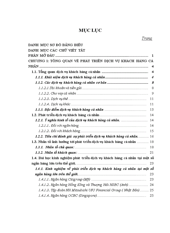 THỰC TRẠNG PHÁT TRIỂN DỊCH VỤ KHÁCH HÀNG CÁ NHÂN TẠI NH Thương mại Cổ phần QUỔC TẾ