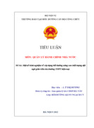 Một số kinh nghiệm về xây dựng bồi dưỡng nâng cao chất lượng đội ngũ giáo viên của trường THPT hiện nay