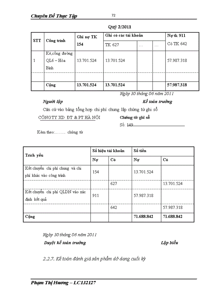 image for page Kế toán chi phí sản xuất và tính giá thành sản phẩm tại Công ty Cổ phần xây dựng đầu tư và phát triển Hà Nội