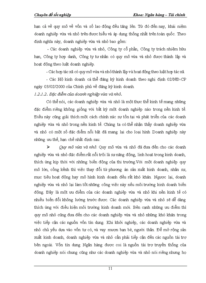 image for page Nâng cao chất lượng cho vay đối với Doanh nghiệp vừa và nhỏ tại chi nhánh Ngân Hàng Thương mại Cổ phần Phương Nam - CN Hà Nội