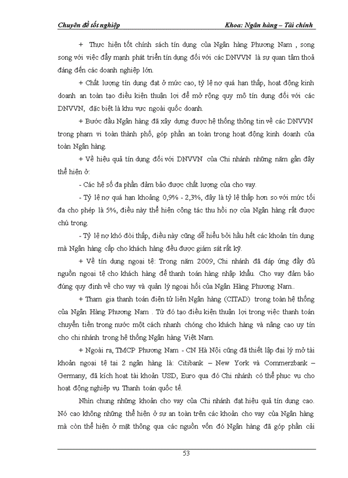 image for page Nâng cao chất lượng cho vay đối với Doanh nghiệp vừa và nhỏ tại chi nhánh Ngân Hàng Thương mại Cổ phần Phương Nam - CN Hà Nội