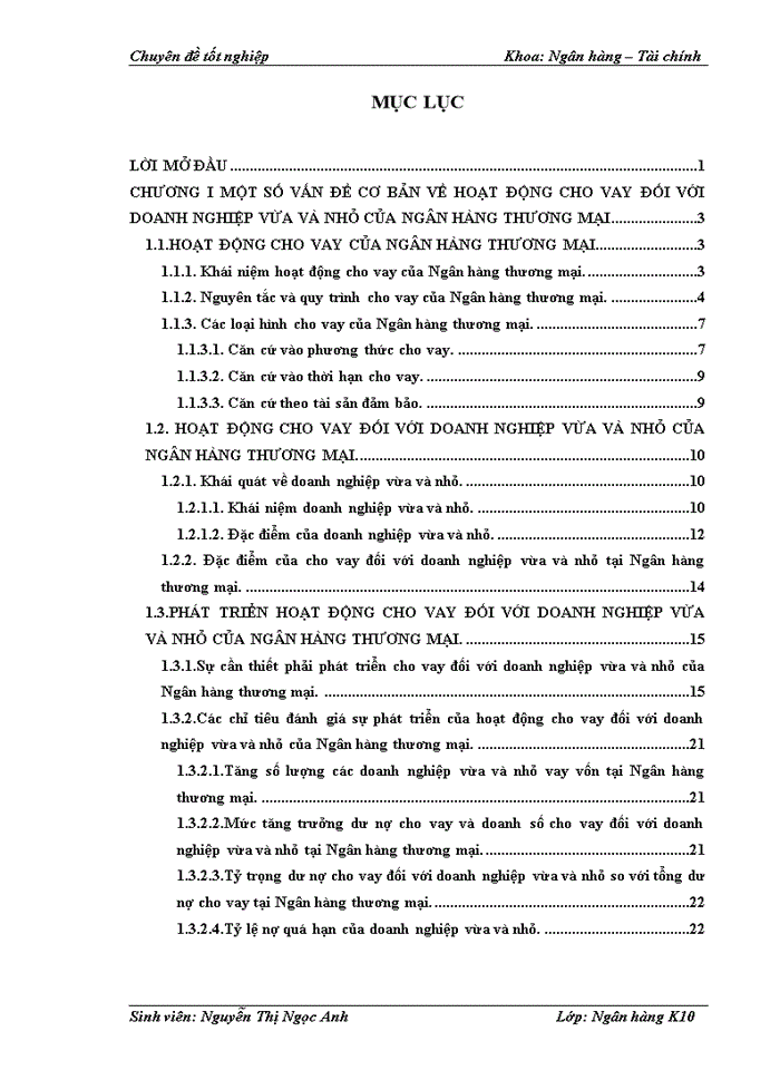 image for page Nâng cao chất lượng cho vay đối với Doanh nghiệp vừa và nhỏ tại chi nhánh Ngân Hàng Thương mại Cổ phần Phương Nam - CN Hà Nội