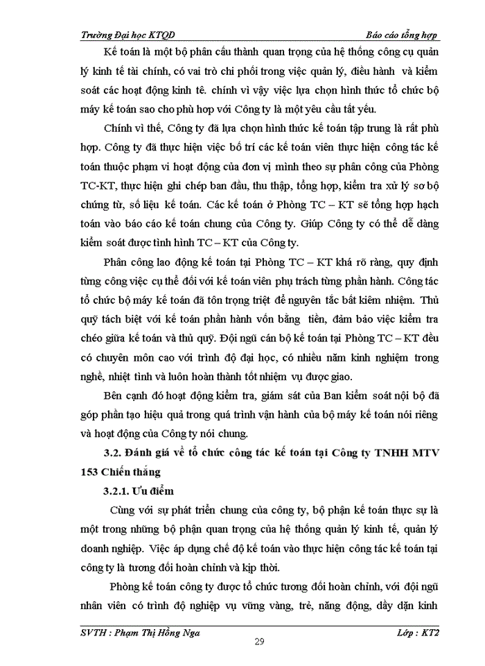 image for page Báo cáo CÔNG TY Trách nhiệm hữu hạn Một thành viên 153 CHIẾN THẮNG