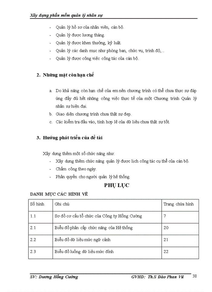 image for page Báo cáo Xây dựng phần mềm quản lý nhân sự