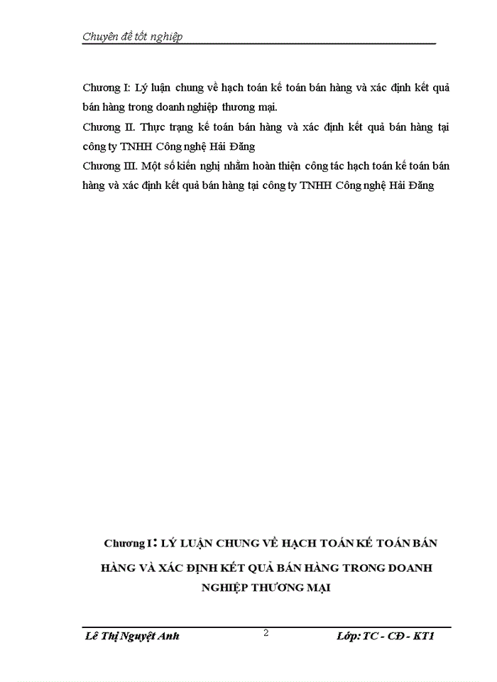 image for page Hoàn thiện công tác kế toán bán hàng và xác định kết quả bán hàng tại công ty Trách nhiệm hữu hạn Công nghệ Hải Đăng