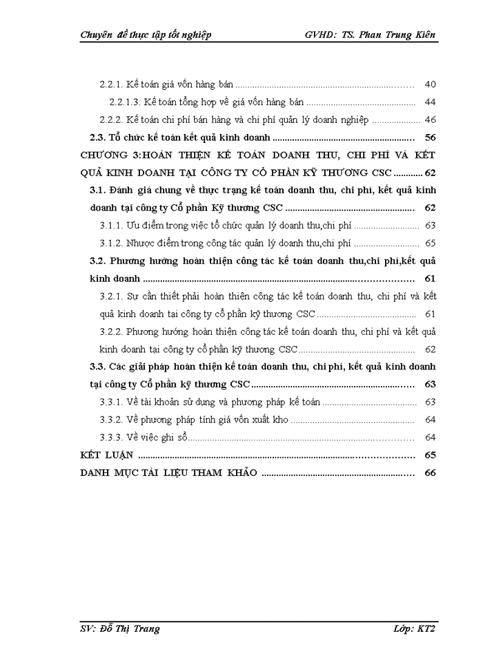 image for page Hoàn thiện kế toán doanh thu chi phí xác định kết quả kinh doanh tại công ty cổ phần kỹ thương CSC