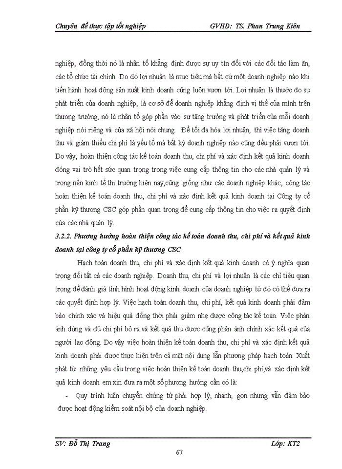 image for page Hoàn thiện kế toán doanh thu chi phí xác định kết quả kinh doanh tại công ty cổ phần kỹ thương CSC