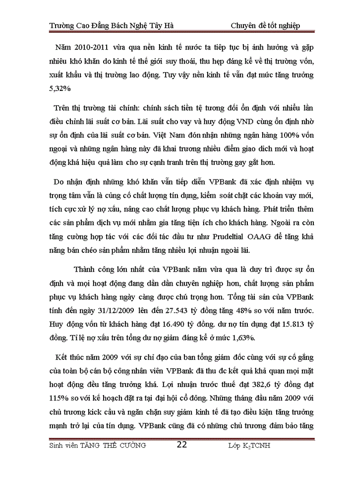 image for page Báo cáo Ngân hàng Thương mại Cổ phần các Doanh nghiệp Ngoài quốc doanh Việt Nam VPBANK