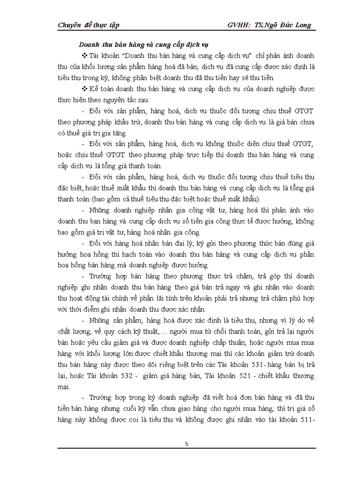 image for page Vận dụng quy trình kiểm toán vào kiểm toán khoản mục doanh thu trong kiểm toán Báo cáo tài chính do Công ty Trách nhiệm hữu hạn Tư vấn kế toán và kiểm toán Việt Nam thực hiện