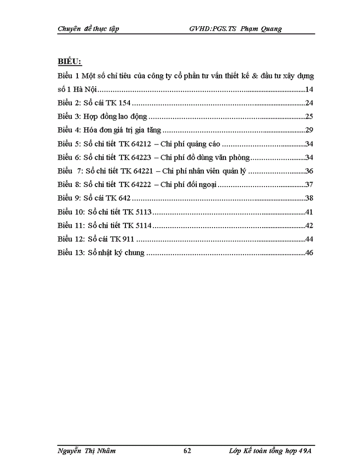 image for page Hoàn thiện kế toán chi phí doanh thu và xác định kết quả kinh doanh tại công ty Cổ phần tư vấn thiết kế đầu tư xây dựng số 1 Hà Nội