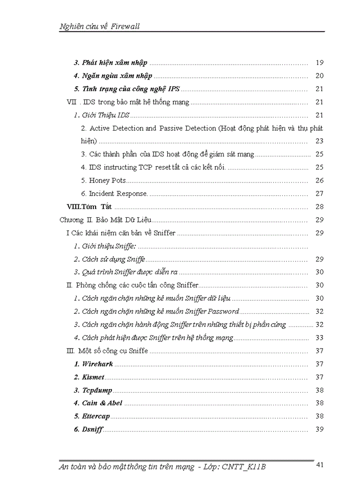 image for page Nghiên cứu về Firewall