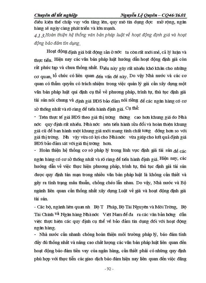 image for page Hoàn thiện công tác định giá quản lý và xử lý bất động sản bảo đảm trong hoạt động cho vay tại chi nhánh Techcombank Lý Thường Kiệt hiện nay