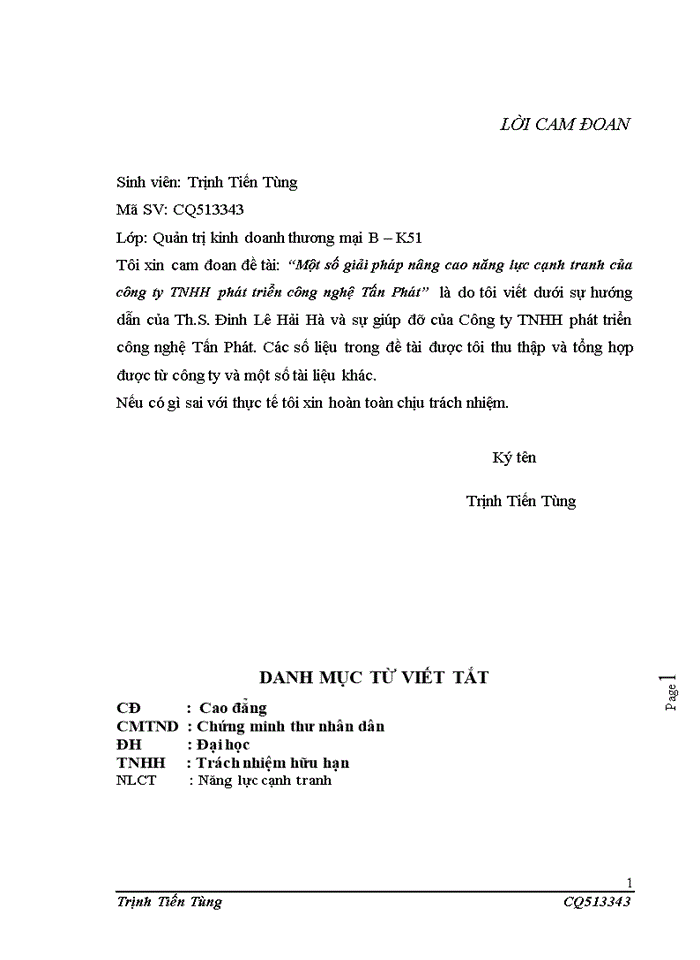image for page Một số giải pháp nâng cao năng lực cạnh tranh của công ty Trách nhiệm hữu hạn phát triển công nghệ Tấn Phát