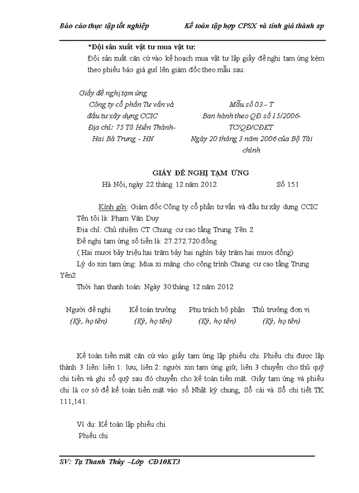 image for page Kế toán tập hợp chi phí sản xuất và tính giá thành sản phẩm tại Xí nghiệp xây lắp - Công ty cổ phần tư vấn và Đầu tư xây dựng giao thông công chính Hà Nội