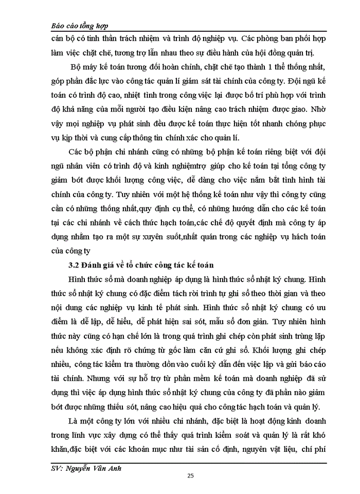 image for page Báo cáo tại Công ty cổ phần vận tải và xây dựng công trình