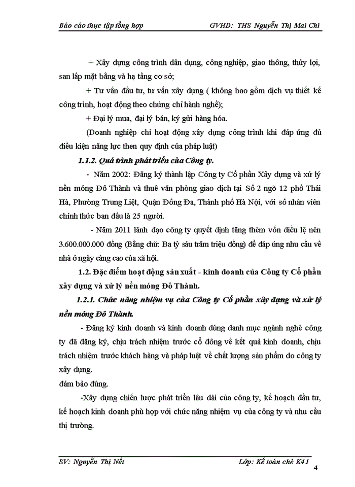image for page Báo cáo TẠI Công ty Cổ phần Xây dựng và xử lý nền móng Đô Thành