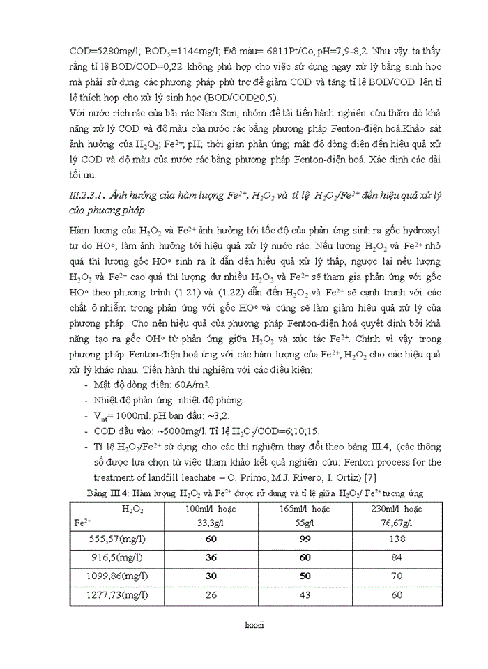 image for page Báo cáo Nghiên cứu ứng dụng các phương pháp oxy hóa tiên tiến AOP trong xử lý nước thải chứa các hợp chất hữu cơ khó phân hủy sinh học