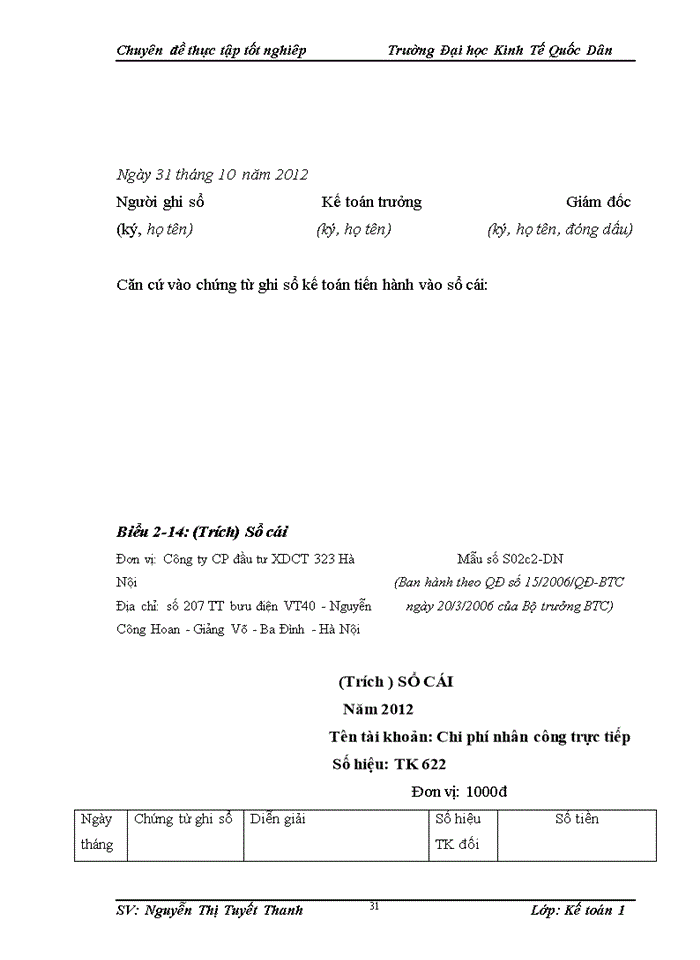 image for page Hoàn thiện kế toán chi phí sản xuất và tính giá thành sản phẩm tại Công ty cổ phần đầu tư xây dựng công trình 323 Hà Nội
