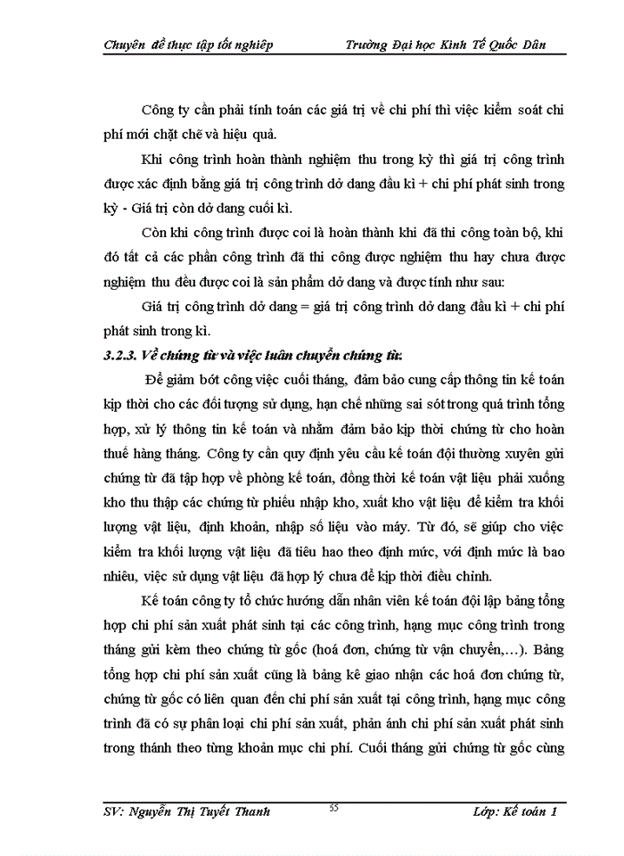 image for page Hoàn thiện kế toán chi phí sản xuất và tính giá thành sản phẩm tại Công ty cổ phần đầu tư xây dựng công trình 323 Hà Nội