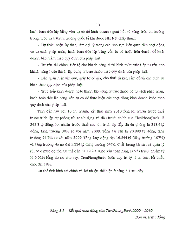 image for page Nghiên cứu về kiểm soát nội bộ đối với hoạt động tín dụng tại NH Thương mại Cổ phần Tiên Phong
